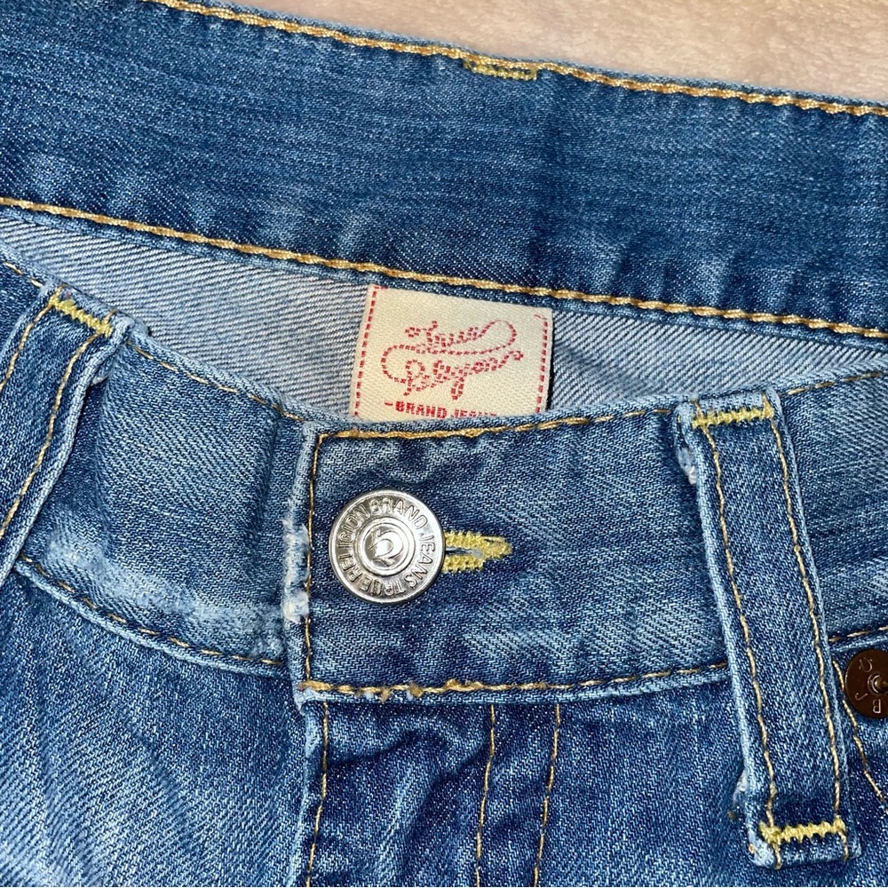 True religion Ricky distressed jean size 36/L29 1/2 - Picture 6 of 14